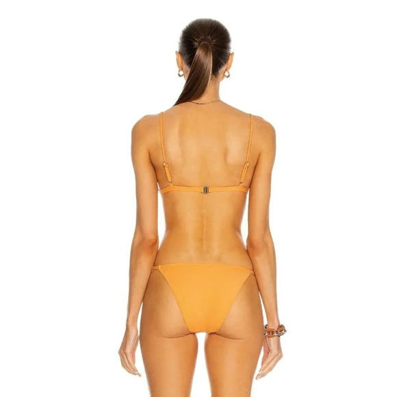 JONATHAN SIMKHAI Joelle Bikini Top in Pixie XSmall New Womens Swim - Picture 13 of 14